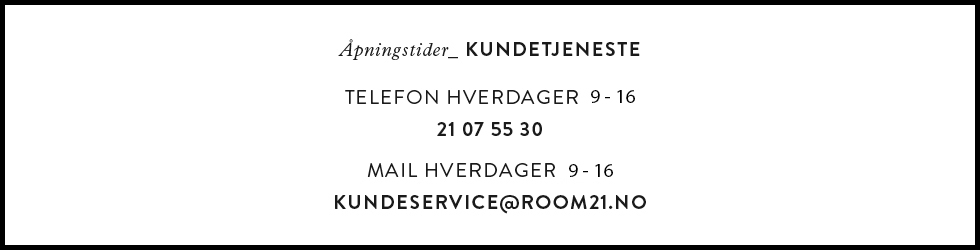 Room21 kundeservice